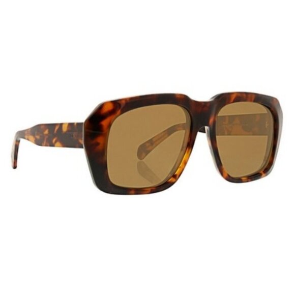 MR TURK by TRINA TURK Andros Sunglasses ~ Tortoise Brown Acetate Polarized NWT - Picture 7 of 16
